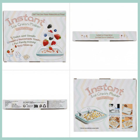 Climafusion complete set includes pan, spatula, and instructions for DIY dessert.