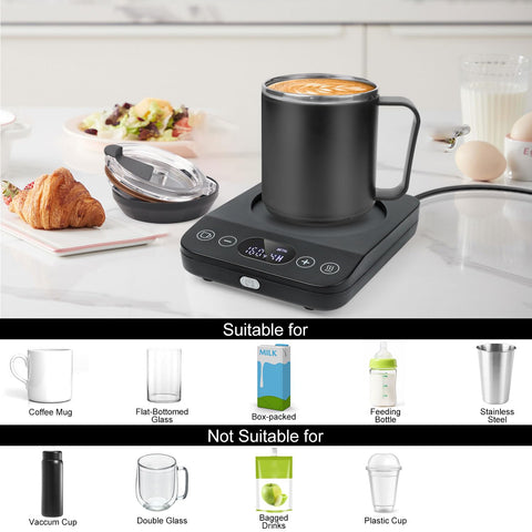 Gift-ready Clinuse mug warmer set for coffee lovers