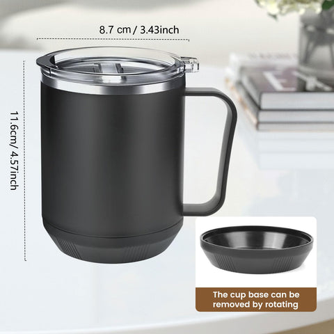 Detachable base of Clinuse mug warmer for easy cleaning