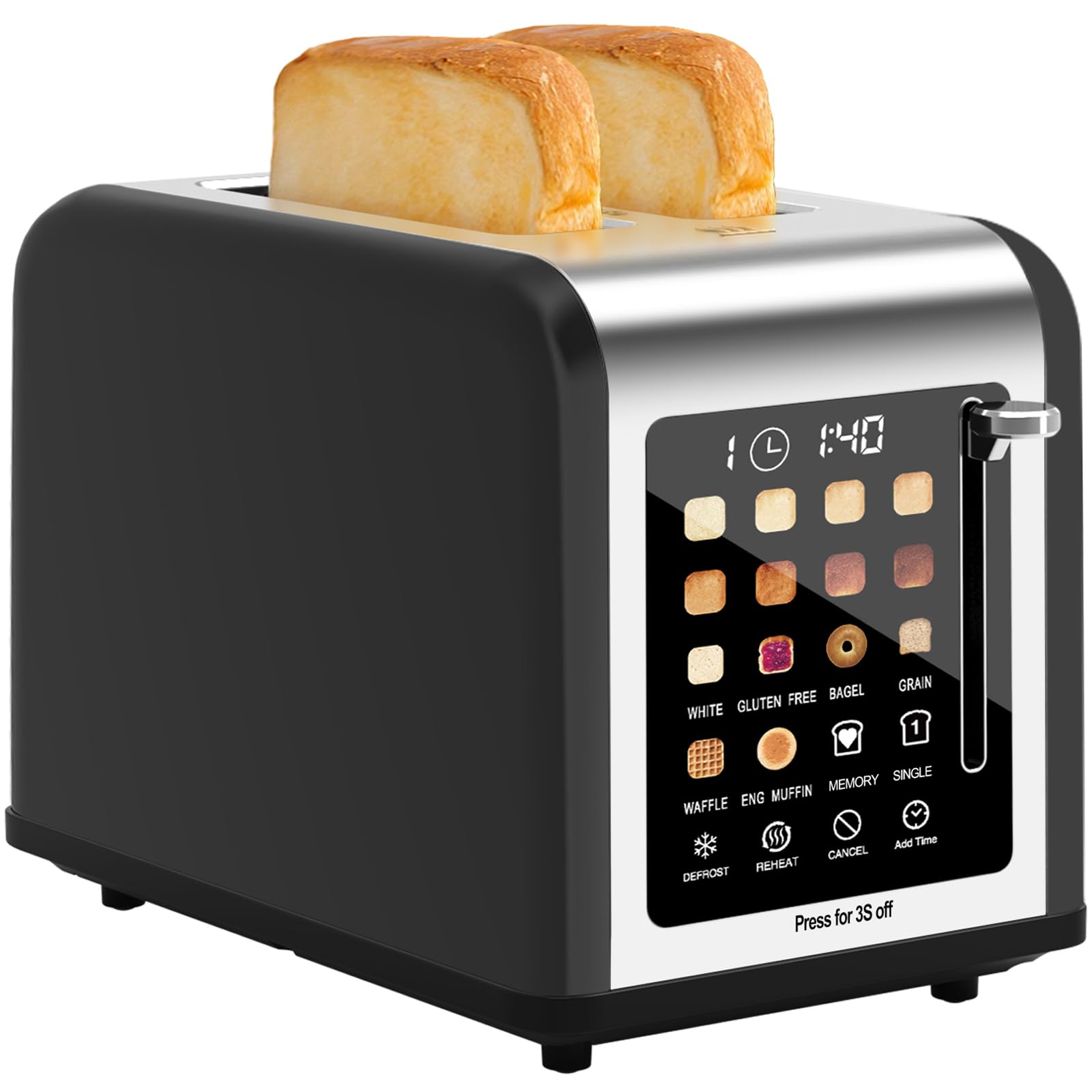 Clixane stainless steel design adds modern style to kitchens.