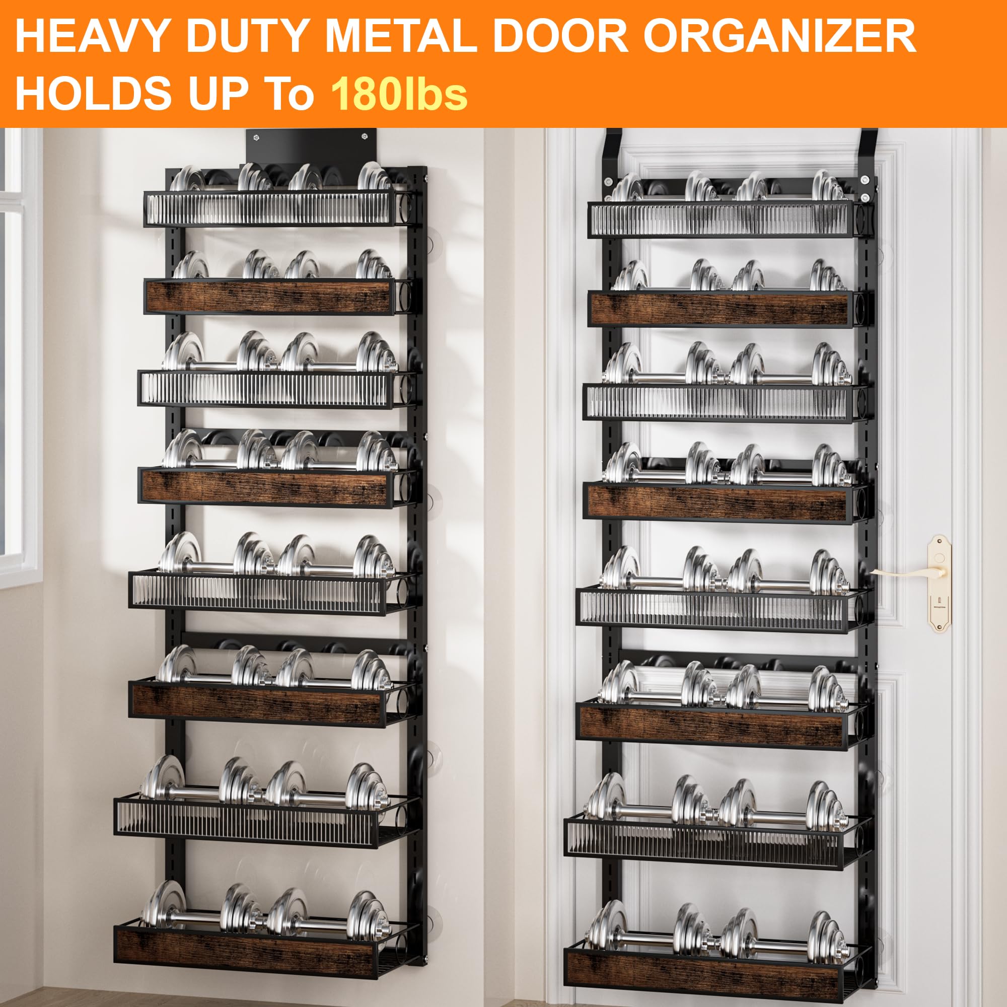 Clothink 2-in-1 rack suited for hanging or wall mounting