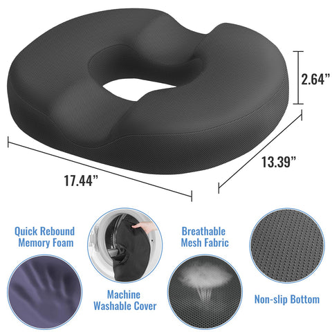 CloudBliss tailbone-support foam cushions long seating with comfort