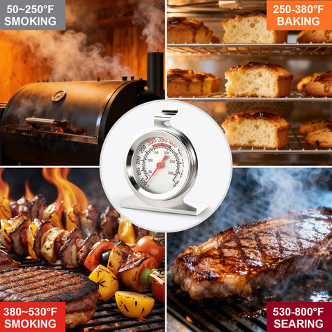 CloudHand oven thermometer ideal for electric and gas ovens.
