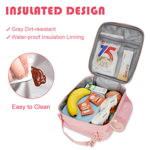 CLOUDWINGS 3-layer insulation keeps meals fresh during commutes.
