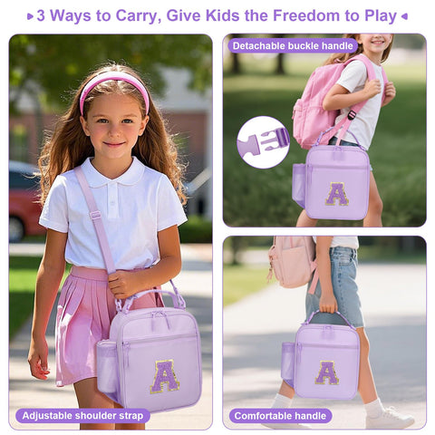 CLOUDWINGS lunch bag 3-way carry demonstration for daycare, school, and travel