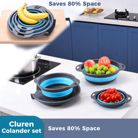 Cluren versatile kitchen tool ideal for small apartments, RVs, and dorm rooms.