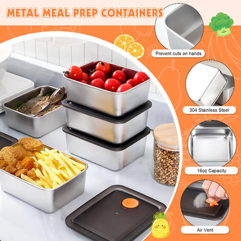CLWVPCOT leak-proof lids with air vent for secure transport and freshness.