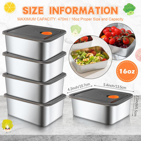CLWVPCOT stackable design to save space in fridge and bag.