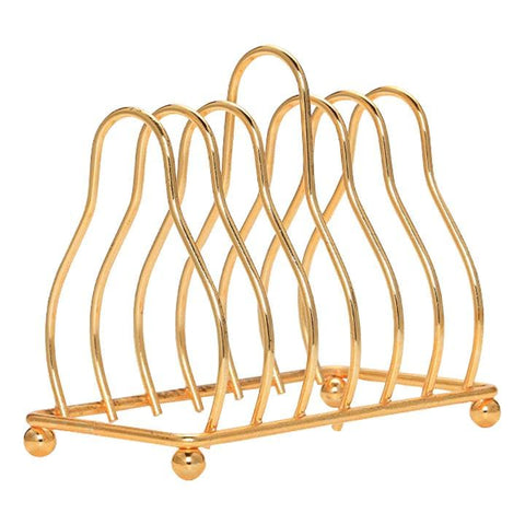 CLWXHS 6-Slice Toast Rack front view showing six slices