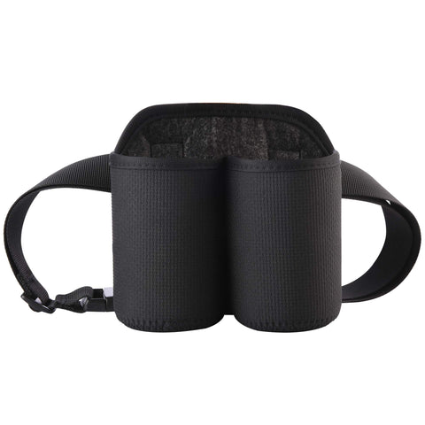 CM 2-Bottles Beer Belt Strap closeup shows durable neoprene material.
