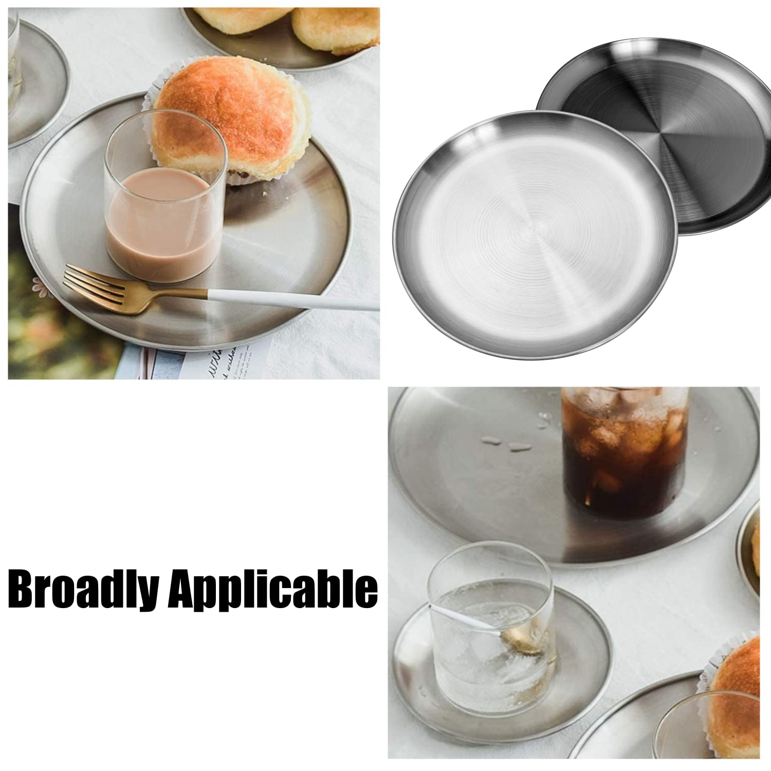 CAMBUY 9-inch plate ideal for kitchen service and casual dining.