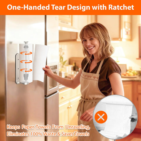 CNARIO one hand tear with ratchet mechanism for easy dispensing