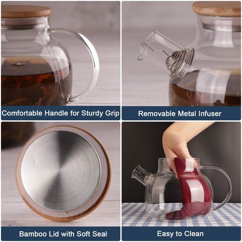 CNGLASS borosilicate glass withstands heat for safe stovetop use.