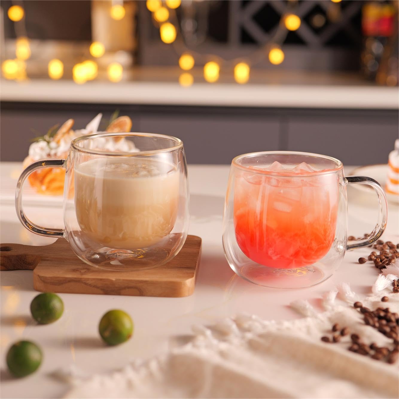 CNGLASS borosilicate glass mug offers durability and lead-free safety