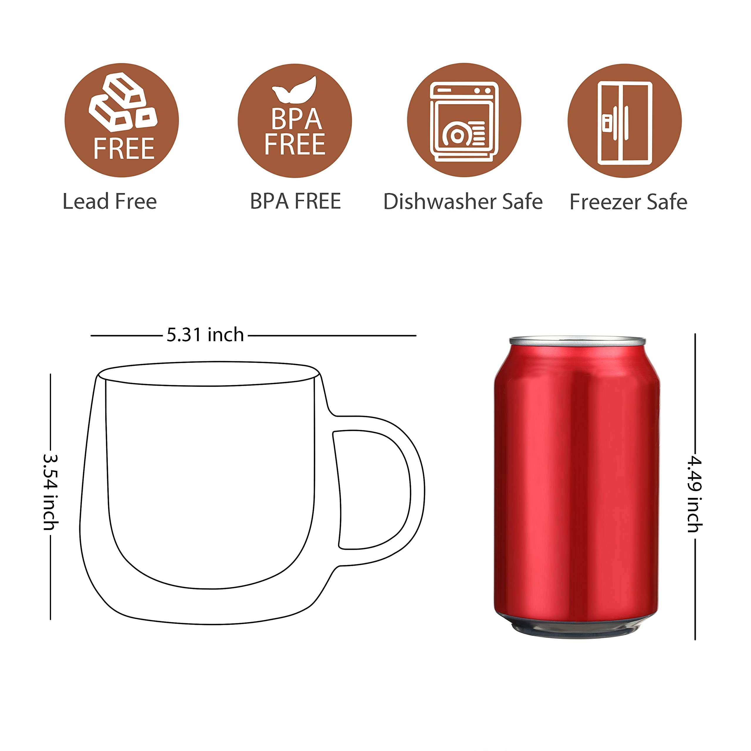 CNGLASS borosilicate insulated mug highlights clarity and heat retention