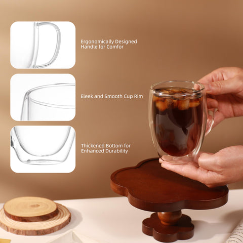 CNGLASS mug shown in a dishwasher for easy cleaning.