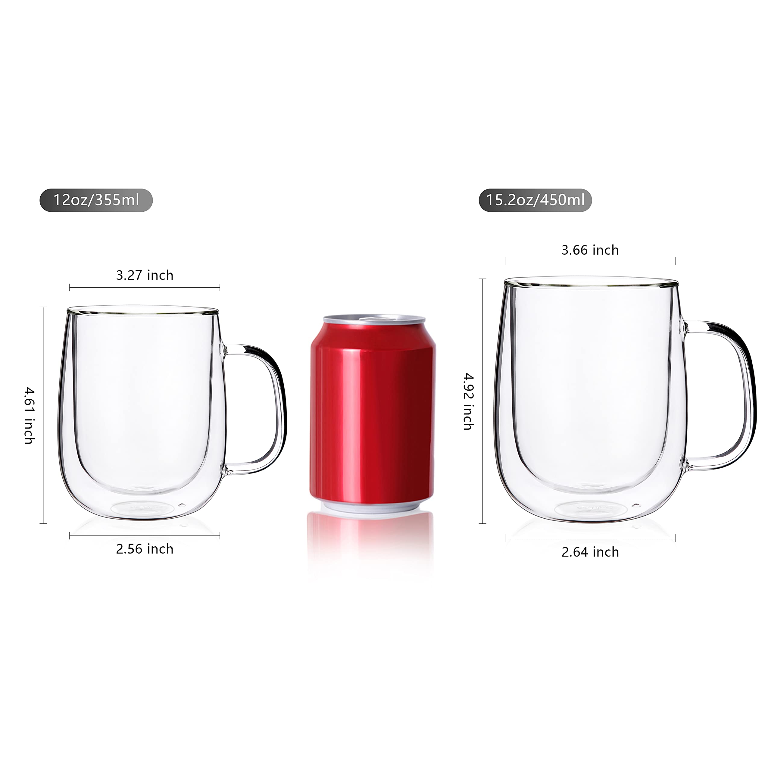 CNGLASS mug handle close-up showing ergonomic grip for comfortable sipping