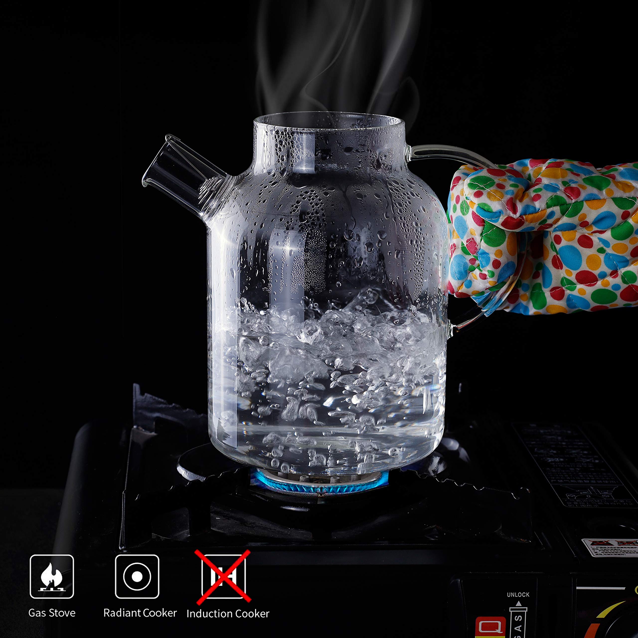 CNGLASS lead-free and BPA-free teaware for safe brewing.