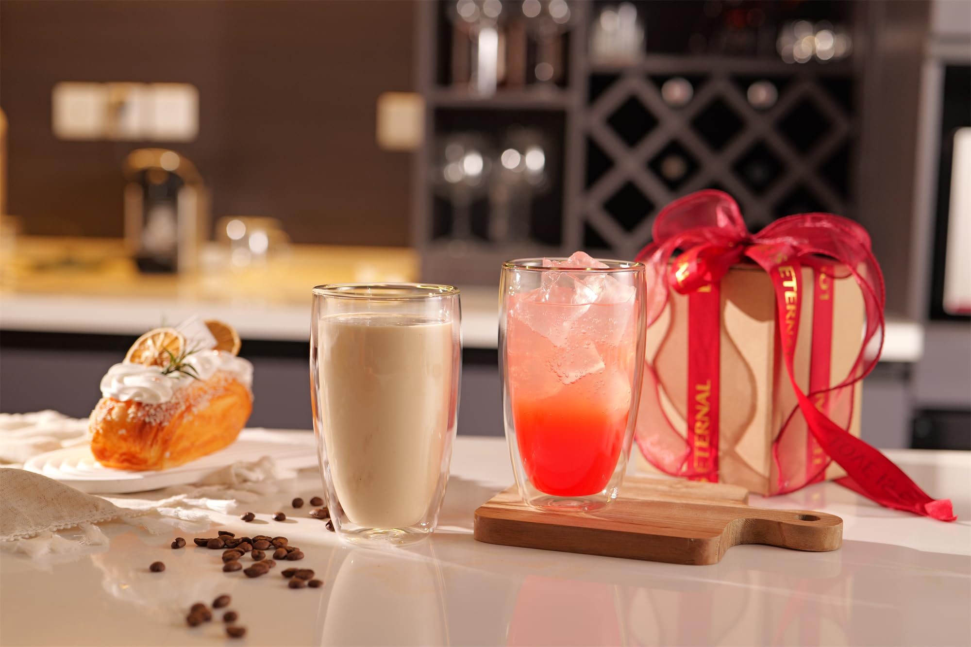 CNGLASS microwave and dishwasher safe glass for easy use.