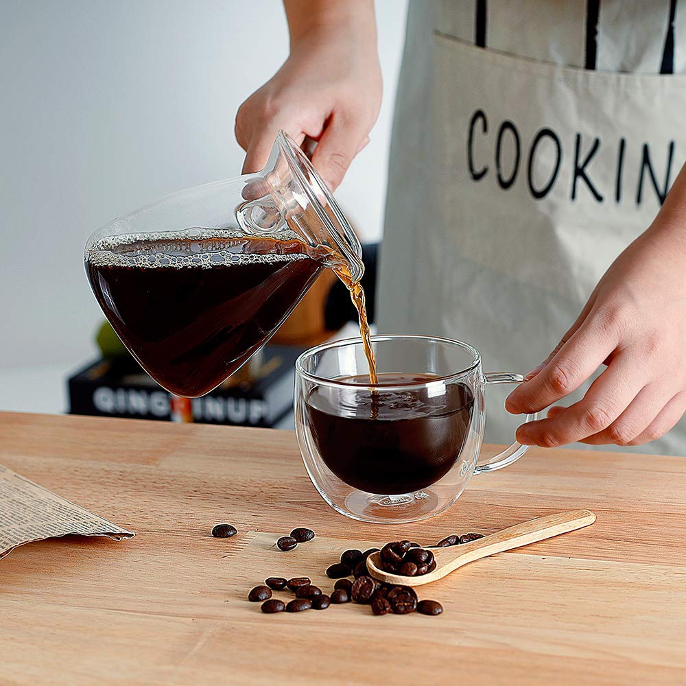 CNGLASS microwave-safe mug suitable for quick reheats.