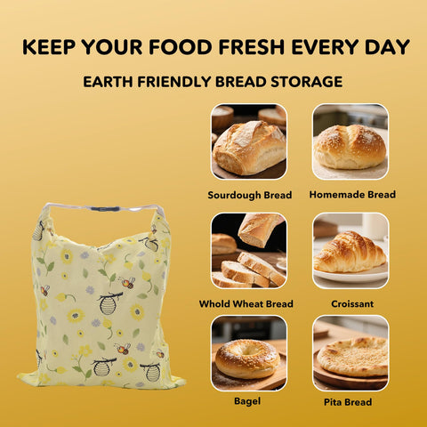 Cnkaite bread bags are easy to clean by hand with cold water.