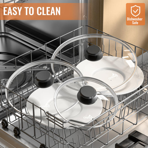 CnSneg dishwasher-safe lid ready for easy cleaning