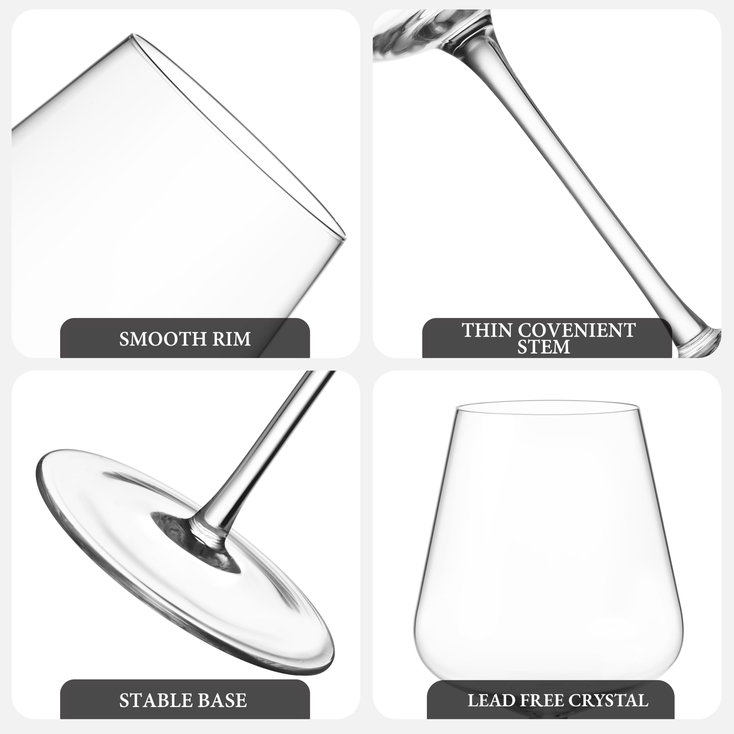 CnSneg crystal glassware elevates table presentation