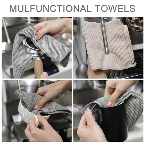 Cnyobvi barista towels soft yet durable for steam wand cleaning