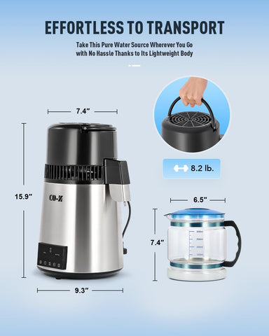 CO-Z setup for home and commercial use, showcasing versatility.
