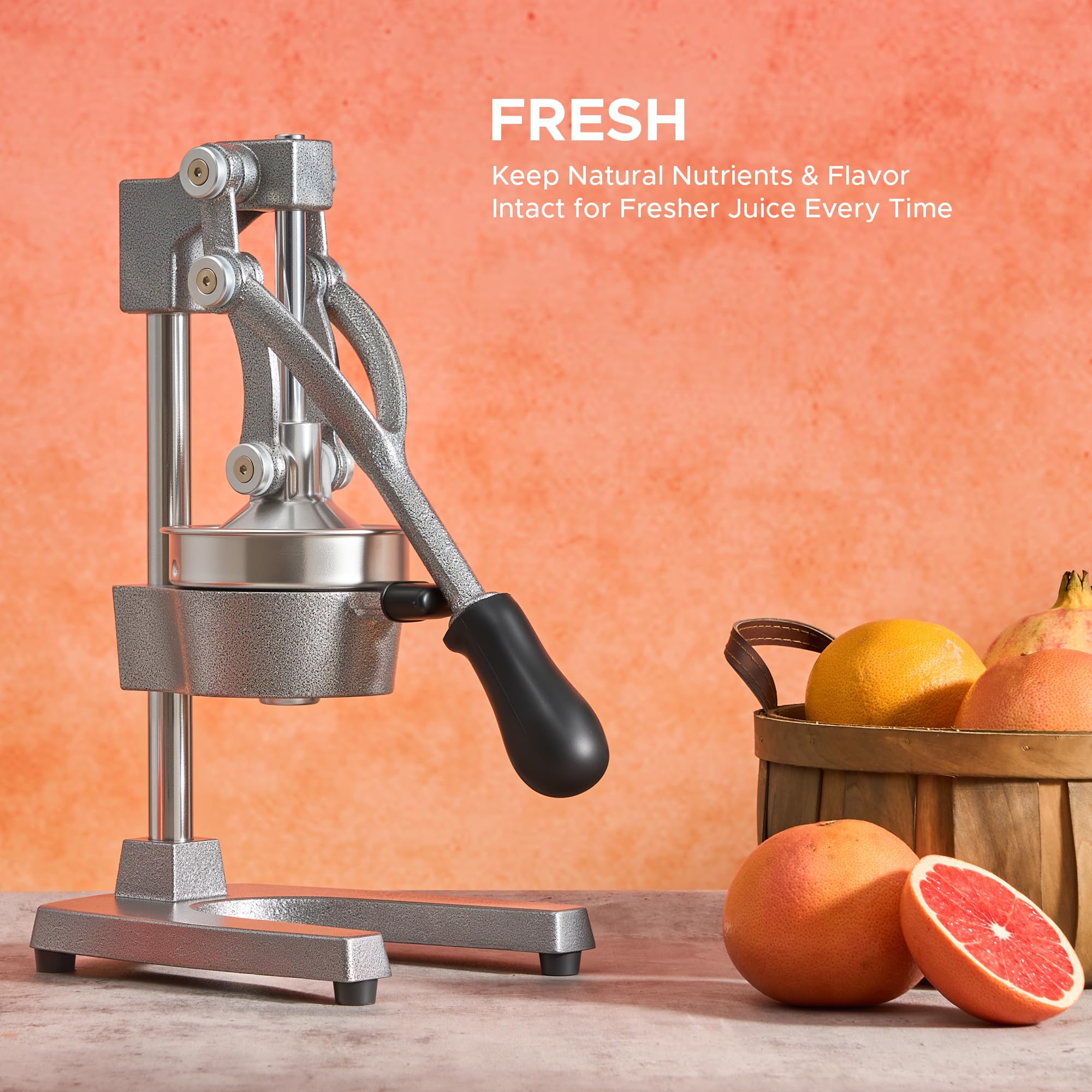 CO-Z durable cast iron construction built for regular use