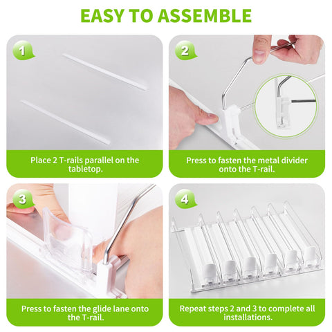 Coanto adjustable-width design accommodates various bottle sizes for a flexible fridge fit