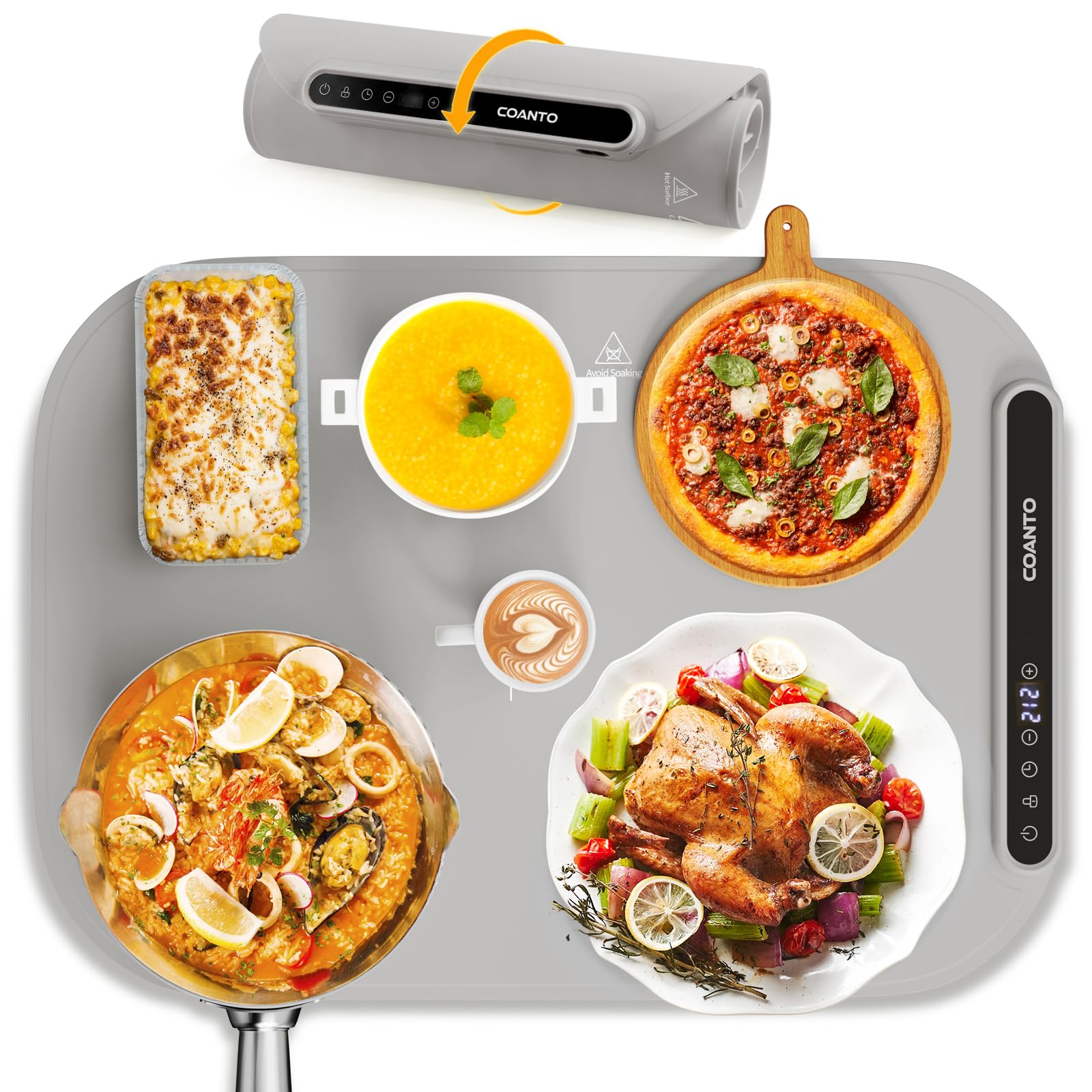 Coanto multi-use catering setup supports warming and defrosting tasks