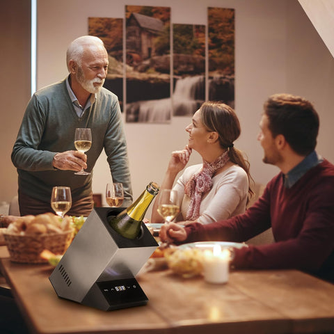 Cobalance 24-hour cooling keeps bottles cold for long gatherings