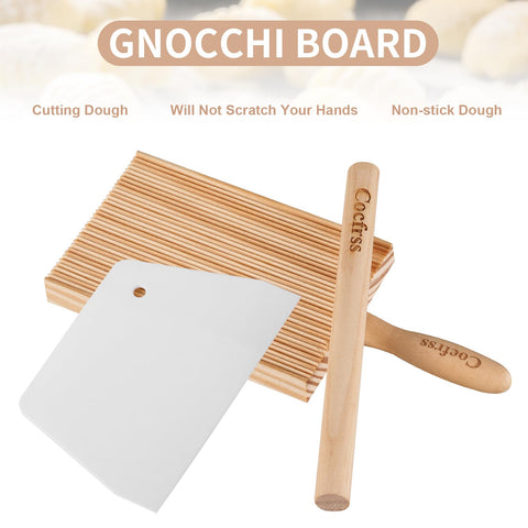 Cocfrss ravioli cutter creates perfectly shaped ravioli for neat fillings.