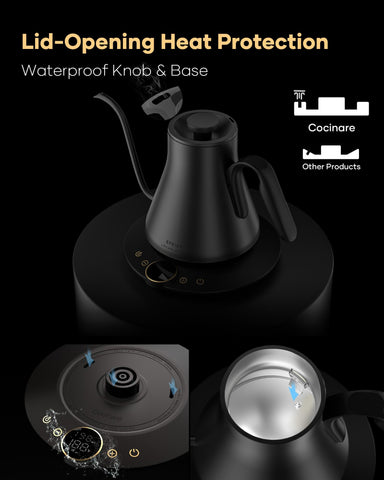 Cocinare FLOW B9 gift box presents an elegant gift for coffee lovers.