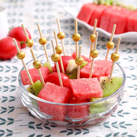 CockStixs appetizer garnish skewers enhance plate presentation at home