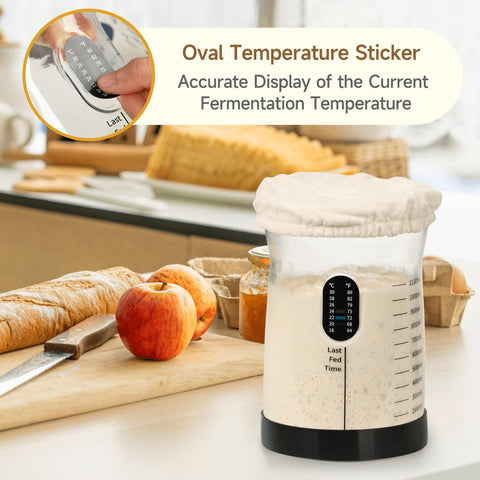 Coco Bird Pro Sourdough Silicone Knife and Spoon simplify feeding.