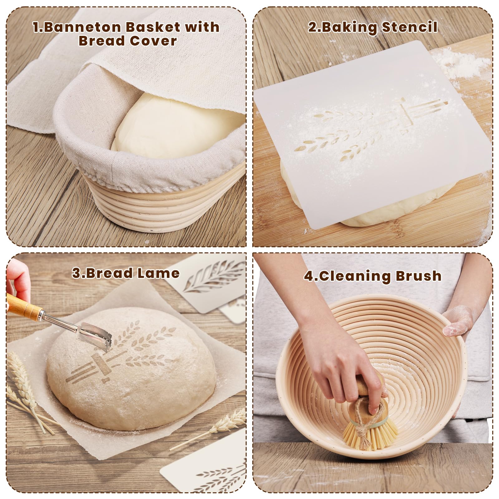 CODOGOY bread cover protecting dough during warm rises.