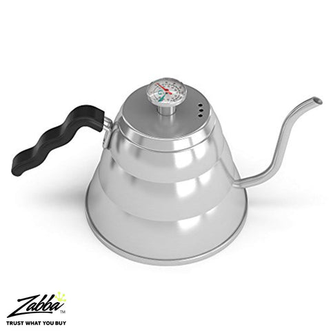 Coffee Gator 34oz capacity supports multiple cups in one brew