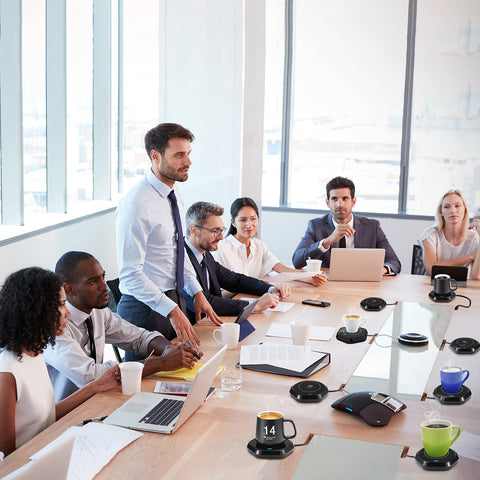 COFFEE MUG WARMER simple gift idea for coffee lovers and colleagues.