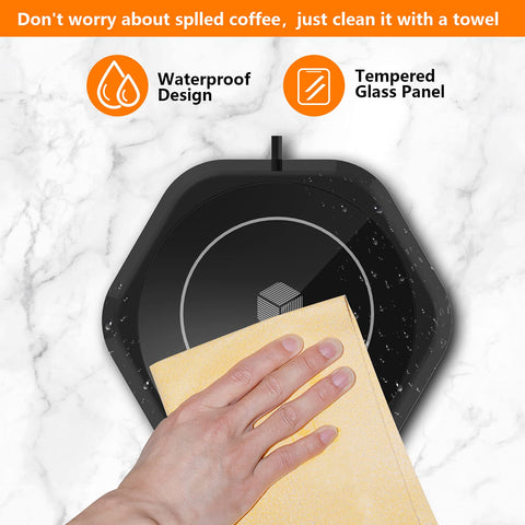 COFFEE MUG WARMER is FCC-certified and built for daily use safety.