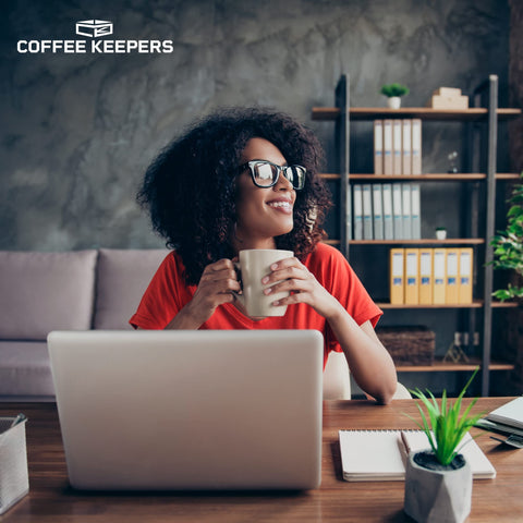 COFFEEKEEPERS under-desk organiser suitable for kitchen or dorm use