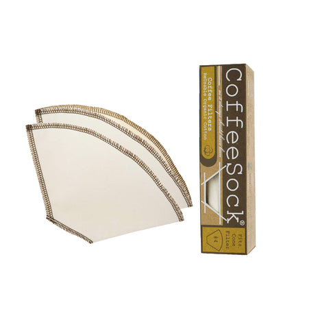 CoffeeSock American-made reusable coffee filter designed for durability