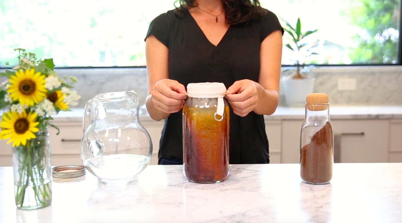 CoffeeSock reusable cotton filter close-up shows natural fibers for aroma