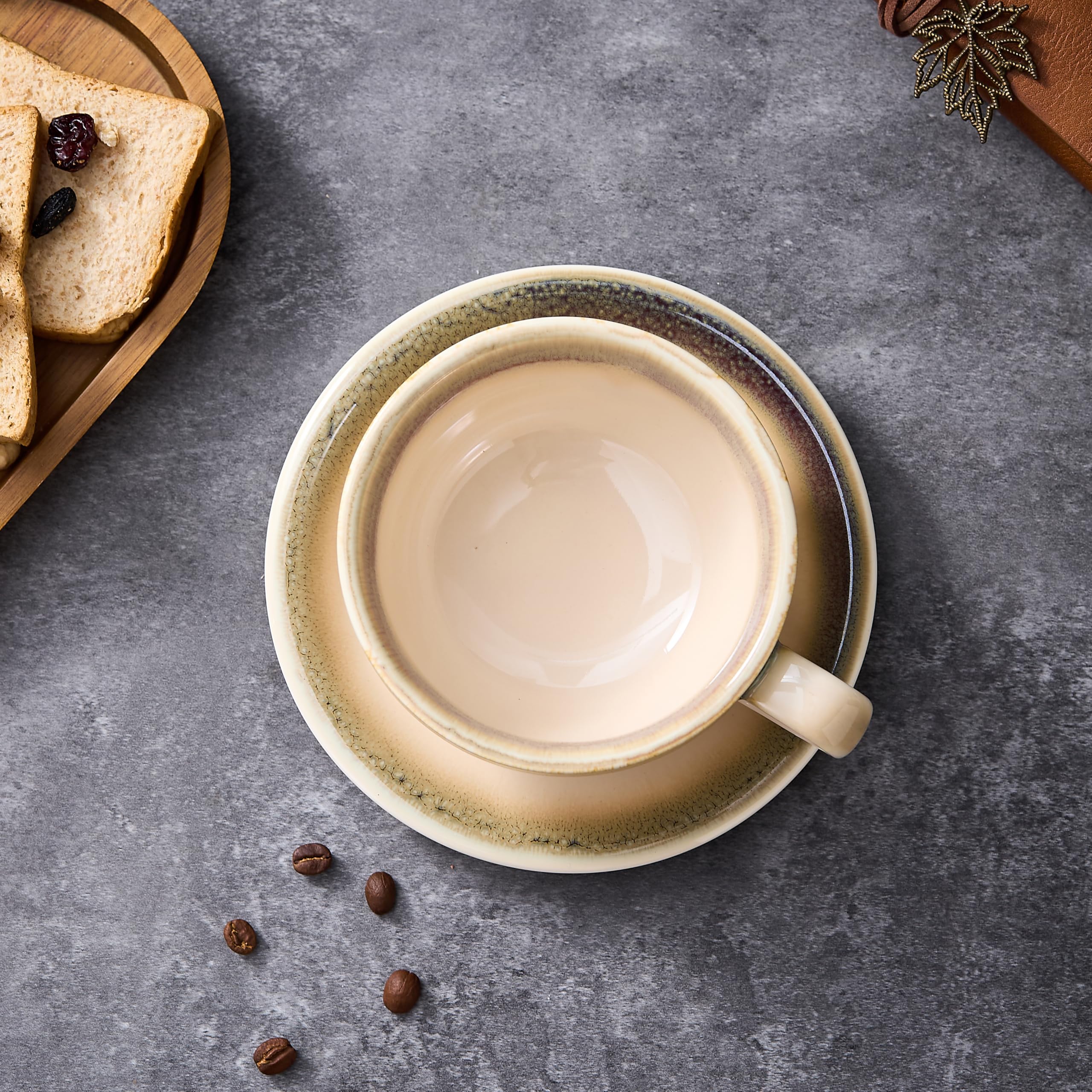 Coffeezone 12oz capacity ideal for latte art or daily coffees