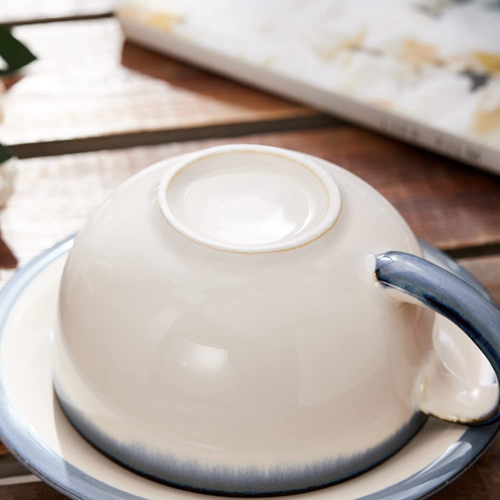 Coffeezone replacement policy card showing free damage replacement for peace of mind