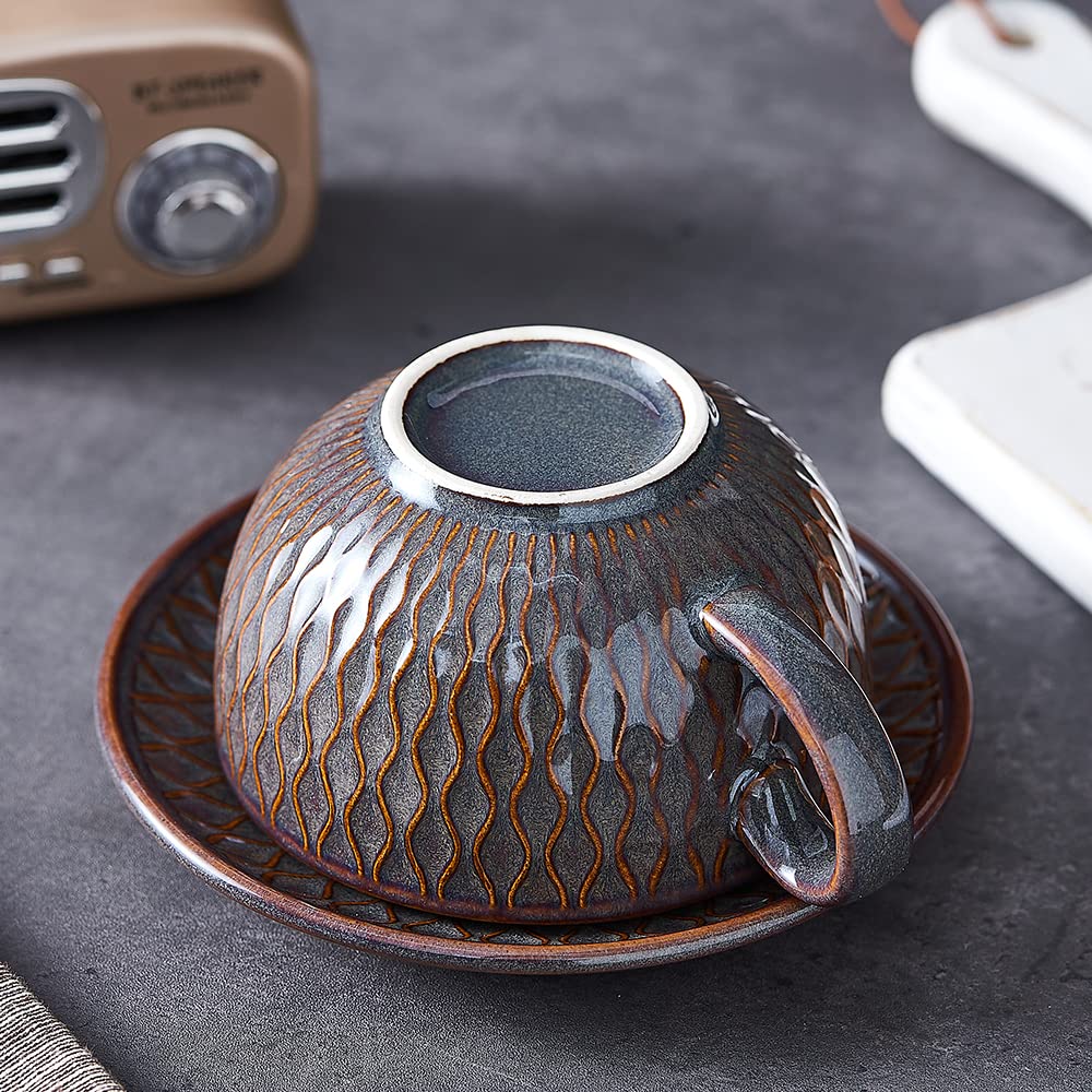 Coffeezone Vintage Design thick body helps maintain warmth during sipping