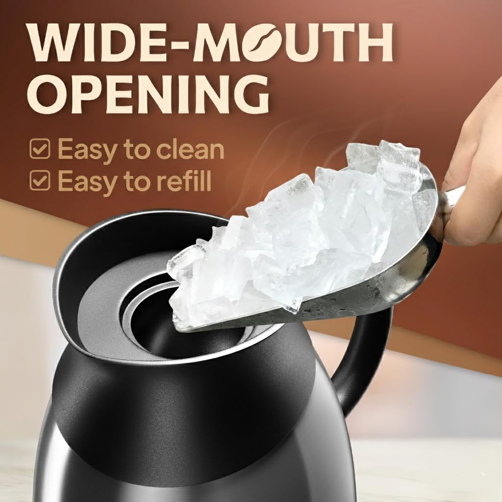Coffmax 68oz jug doubles as camping and travel-grade drinkware.