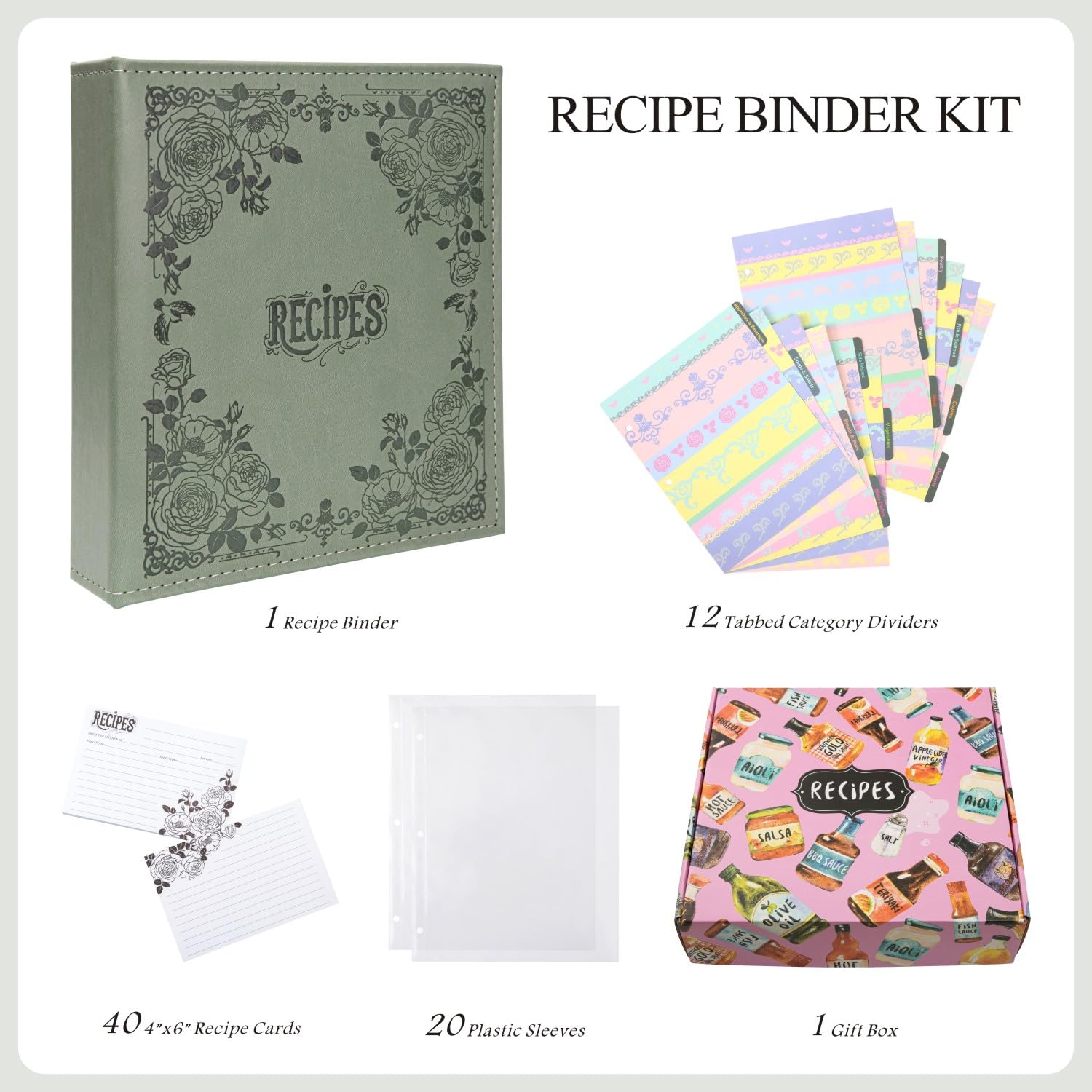 COFICE inside layout shows 3-ring binder and plenty of space