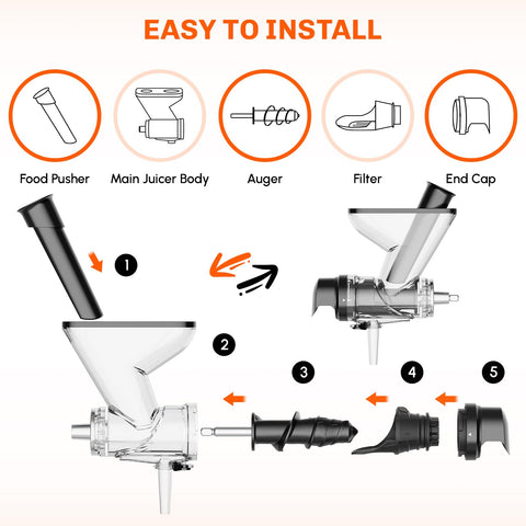 Cofun compact design KitchenAid attachment in use for easy countertop setup.